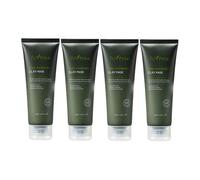 Isntree - Real Mugwort Clay Mask (4cad.) Set