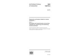 ISO 10075-3:2004, Ergonomic principles related to mental workload - Part 3: Principles and requirements concerning methods for measuring and assessing mental workload