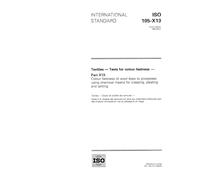 ISO 105-X13:1994, Textiles -- Tests for colour fastness -- Part X13: Colour fastness of wool dyes to processes using chemical means for creasing, pleating and setting