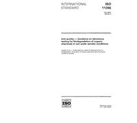 ISO 11266:1994, Soil quality - Guidance on laboratory testing for biodegradation of organic chemicals in soil under aerobic conditions