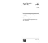 ISO 11648-1:2003, Statistical aspects of sampling from bulk materials - Part 1: General principles