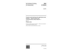 ISO 11783-9:2002, Tractors and machinery for agriculture and forestry - Serial control and communications data network - Part 9: Tractor ECU
