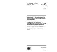 ISO 11929-5:2005, Determination of the detection limit and decision threshold for ionizing radiation measurements - Part 5: Fundamentals and ... during accumulation of radioactive material