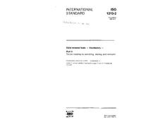 ISO 1213-2:1992, Solid mineral fuels - Vocabulary - Part 2: Terms relating to sampling, testing and analysis