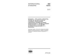 ISO 12272:1998, Aerospace - Nuts, anchor, self-locking, floating, two lug, with incremental counterbore, with MJ threads classifications: 900 MPa (at ... degrees C and 900 MPa (at ambien