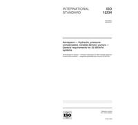 ISO 12334:2000, Aerospace - Hydraulic, pressure-compensated, variable delivery pumps - General requirement for 35 000 kPa systems