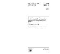 ISO 12647-6:2006, Graphic technology - Process control for the production of half-tone colour separations, proofs and production prints - Part 6: Flexographic printing
