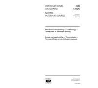 ISO 12706:2000, Non-destructive testing -- Terminology - Terms used in penetrant testing