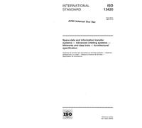 ISO 13420:1997, Space data and information transfer systems - Advanced orbiting systems - Networks and data links - Architectural specification