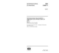 ISO 13567-1:1998, Technical product documentation -- Organization and naming of layers for CAD -- Part 1: Overview and principles