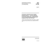 ISO 13738:2000, Lubricants, industrial oils and related products (class L) - Family E (Internal combustion engine oils) - Specifications for ... engine oils (categories EGB, EGC and EGD)