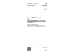 ISO 14635-2:2004, Gears - FZG test procedures - Part 2: FZG step load test A10/16, 6R/120 for relative scuffing load-carrying capacity of high EP oils