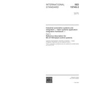 ISO 15745-3:2003, Industrial automation systems and integration - Open systems application integration framework - Part 3: Reference description for IEC 61158-based control systems