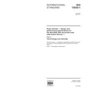 ISO 15830-1:2005, Road vehicles - Design and performance specifications for the WorldSID 50th percentile male side-impact dummy - Part 1: Terminology and rationale