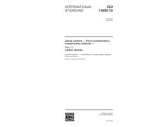 ISO 15859-12:2004, Space systems - Fluid characteristics, sampling and test methods - Part 12: Carbon dioxide