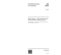 ISO 15863:2003, Space systems - Spacecraft-to-launch-vehicle interface control document
