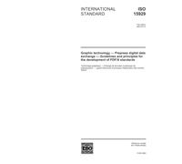 ISO 15929:2002, Graphic technology - Prepress digital data exchange - Guidelines and principles for the development of PDF/X standards