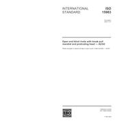 ISO 15983:2002, Open end blind rivets with break pull mandrel and protruding head - A2/A2
