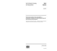 ISO 16016:2000, Technical product documentation -- Protection notices for restricting the use of documents and products