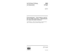 ISO 17121:2000, Cinematography -- Work stations used for film and video production -- Requirements for visual and audio conditions