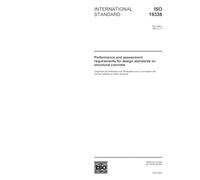 ISO 19338:2003, Performance and assessment requirements for design standards on structural concrete