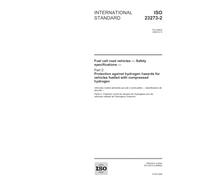 ISO 23273-2:2006, Fuel cell road vehicles - Safety specifications - Part 2: Protection against hydrogen hazards for vehicles fuelled with compressed hydrogen
