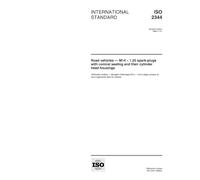 ISO 2344:1998, Road vehicles - M14 x 1,25 spark-plugs with conical seating and their cylinder head housings