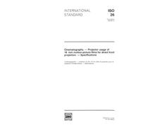 ISO 26:1993, Cinematography -- Projector usage of 16 mm motion-picture films for direct front projection -- Specifications
