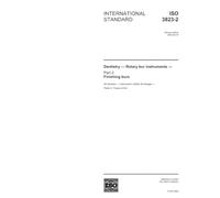 ISO 3823-2:2003, Dentistry - Rotary bur instruments - Part 2: Finishing burs