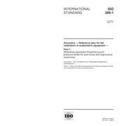 ISO 389-1:1998, Acoustics - Reference zero for the calibration of audiometric equipment - Part 1: Reference equivalent threshold sound pressure levels for pure tones and supra-aural earphones