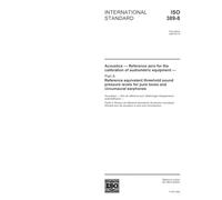ISO 389-8:2004, Acoustics - Reference zero for the calibration of audiometric equipment - Part 8: Reference equivalent threshold sound pressure levels for pure tones and circumaural earphones