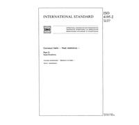 ISO 4195-2:1988, Conveyor belts - Heat resistance - Part 2 : Specifications