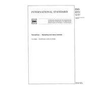 ISO 4551:1987, Ferroalloys - Sampling and sieve analysis