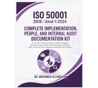 ISO 50001:2018/Amd 1:2024 Complete Implementation, People, and Internal Audit Documentation Kit: Guide to Implementation, Auditing, SOPs, Forms, Registers, Worksheets, and Checklists