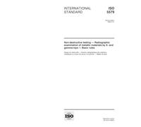 ISO 5579:1998, Non-destructive testing - Radiographic examination of metallic materials by X- and gamma rays - Basic rules