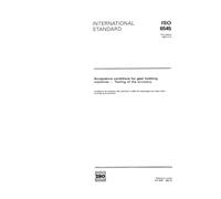 ISO 6545:1992, Acceptance conditions for gear hobbing machines - Testing of the accuracy
