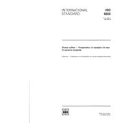 ISO 6668:1991, Green coffee -- Preparation of samples for use in sensory analysis