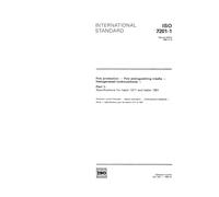 ISO 7201-1:1989, Fire protection - Fire extinguishing media - Halogenated hydrocarbons - Part 1: Specifications for halon 1211 and halon 1301