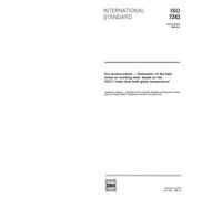 ISO 7243:1989, Hot environments - Estimation of the heat stress on working man, based on the WBGT-index (wet bulb globe temperature)