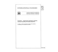 ISO 7347:1987, Ferroalloys - Experimental methods for checking the bias of sampling and sample preparation