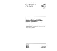 ISO 7425-2:1989, Hydraulic fluid power -- Housings for elastomer-energized, plastic-faced seals -- Dimensions and tolerances -- Part 2: Rod seal housings
