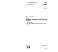 ISO 7482-2:1999, Raw goat skins -- Part 2: Guidelines for grading on the basis of mass and size