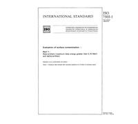 ISO 7503-1:1988, Evaluation of surface contamination - Part 1 : Beta-emitters (maximum beta energy greater than 0,15 MeV) and alpha-emitters