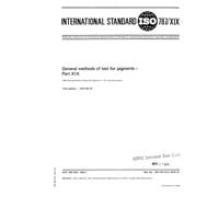 ISO 787-19:1974, General methods of test for pigments - Part 19: Determination of water-soluble nitrates (Salicylic acid method)