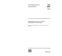 ISO 8067:1989, Flexible cellular polymeric materials - Determination of tear strength