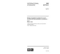 ISO 81714-1:1999, Design of graphical symbols for use in the technical documentation of products -- Part 1: Basic rules