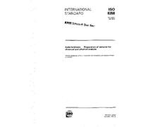 ISO 8358:1991, Solid fertilizers - Preparation of samples for chemical and physical analysis