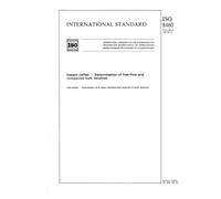 ISO 8460:1987, Instant coffee -- Determination of free-flow and compacted bulk densities