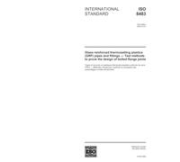 ISO 8483:2003, Glass-reinforced thermosetting plastics (GRP) pipes and fittings - Test methods to prove the design of bolted flange joints