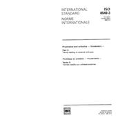 ISO 8549-3:1989, Prosthetics and orthotics -- Vocabulary -- Part 3: Terms relating to external orthoses